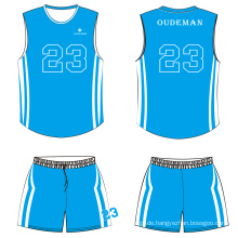 individuell bedruckt mit Logo und Nummer Basketball Jersey für Herren Dri Fit